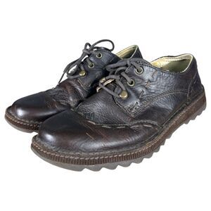 Dr Martens Brown Leather Wing Tip Lace Up Shoes Size EU 39 US Women’s Size 8